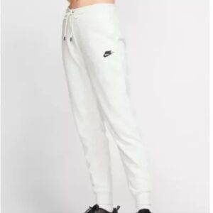 Nike Vintage Joggers Pants Sportswear Cream Gray Heathered Size Medium